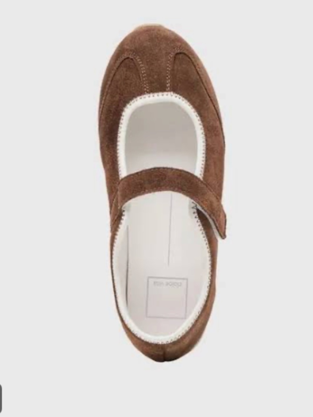 NWT Dolce Vita Sofya Brown Suede Sofya Mary Jane Sneaker Flats - Picture 3 of 9